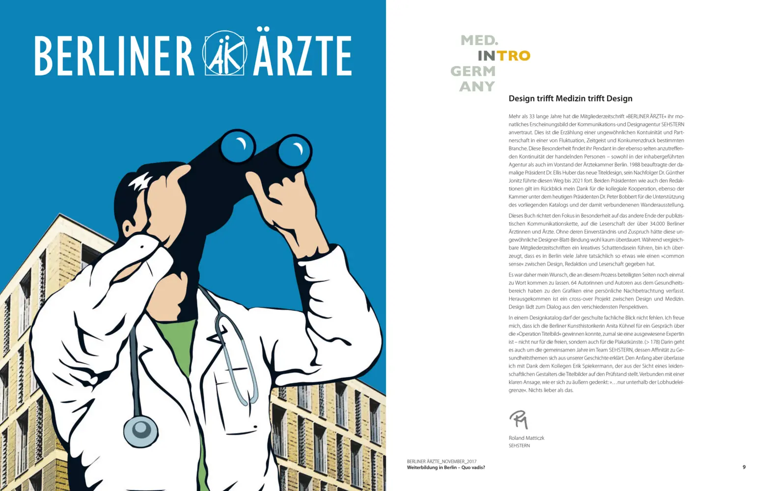 Bild: 9783982445021 | MED. IN GERMANY | BERLINER ÄRZTE BILDr. BUCH | Roland Matticzk | Buch