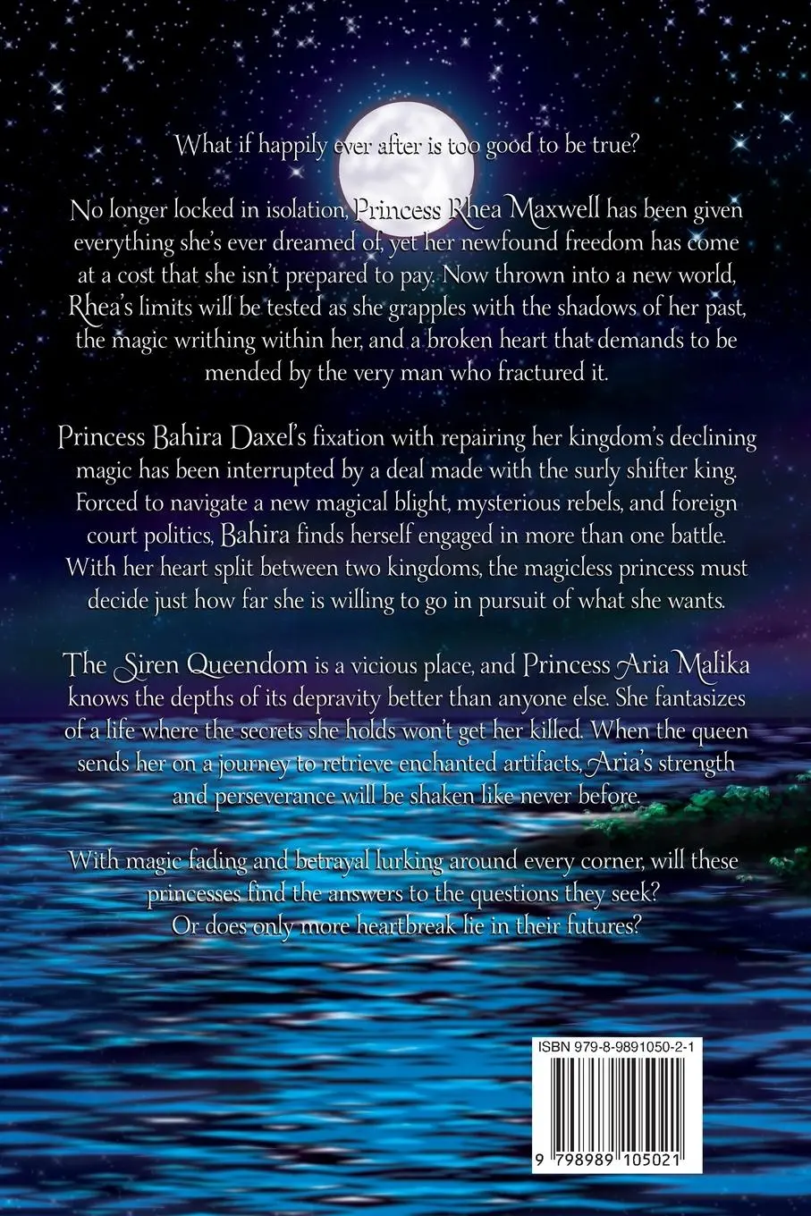 Rückseite: 9798989105021 | Crowns Of Stars And Tides | Jenessa Ren | Taschenbuch | Englisch