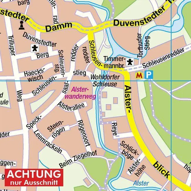 Bild: 4033527105121 | HARTMANN-PLAN Hamburg-Walddörfer und Duvenstedter Brook, 1:20.000...