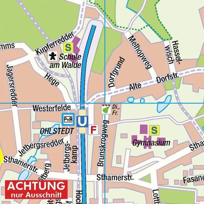 Bild: 4033527105121 | HARTMANN-PLAN Hamburg-Walddörfer und Duvenstedter Brook, 1:20.000...