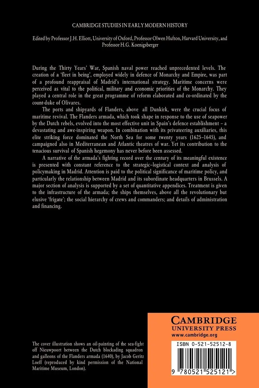 Rückseite: 9780521525121 | The Armada of Flanders | R. A. Stradling | Taschenbuch | Englisch
