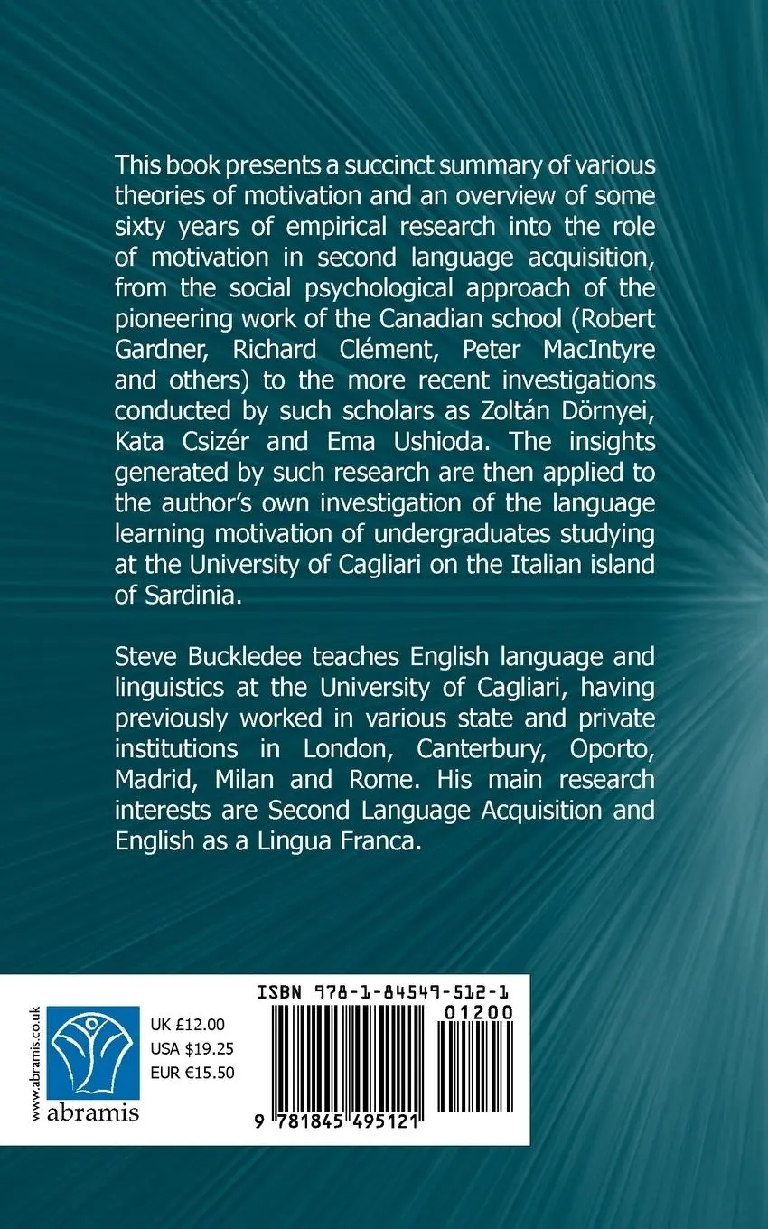 Rückseite: 9781845495121 | The Role of Motivation in Second Language Acquisition | Buckledee