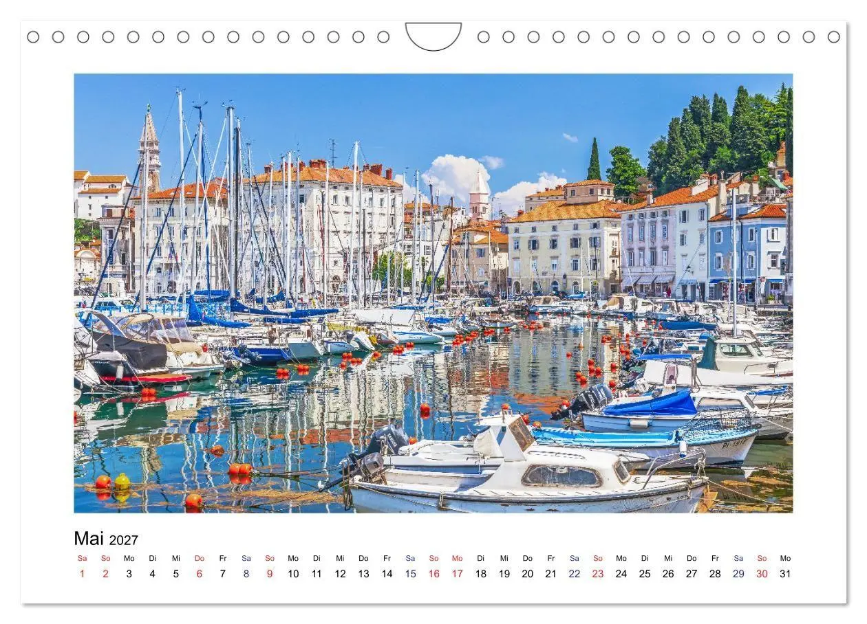 Bild: 9783569605121 | Istrien - Piran ¿ Novigrad ¿ Rovinj ¿ Pula (Wandkalender 2027 DIN...