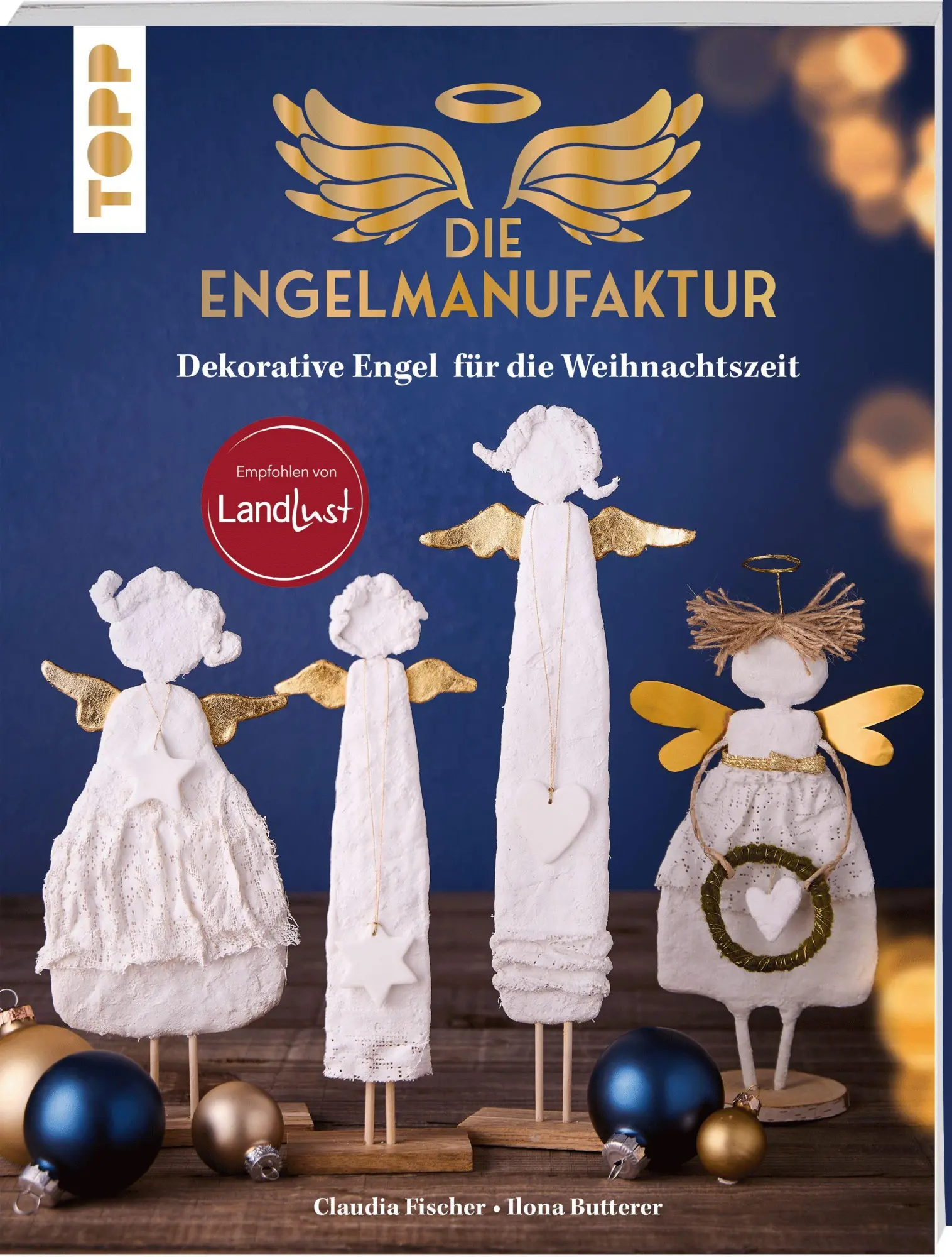 Cover: 9783735855121 | Die Engelmanufaktur | Dekorative Engel für die Weihnachtszeit | Buch