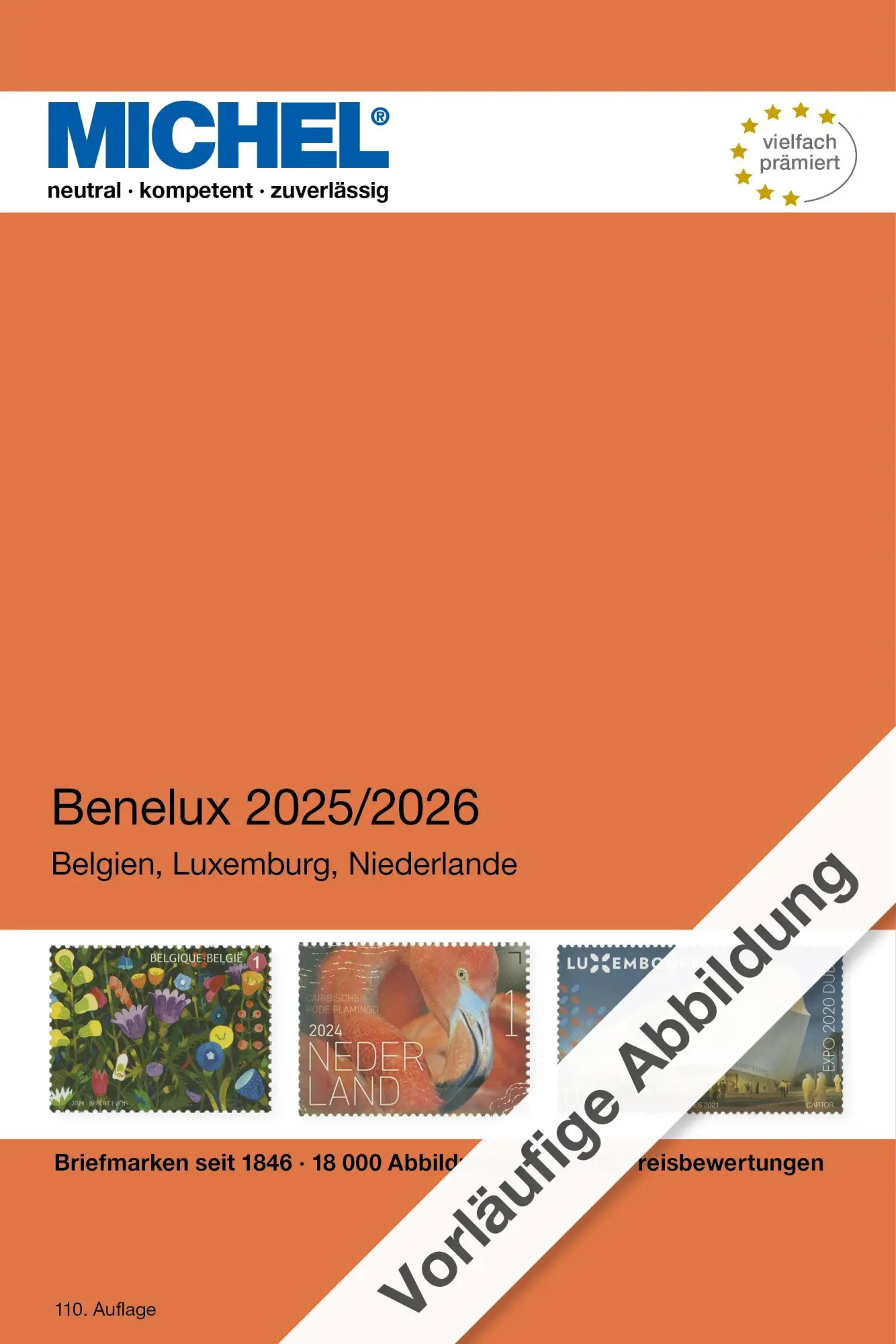 Cover: 9783954025121 | Benelux 2025/2026 | Michel-Redaktion | Taschenbuch | 774 S. | Deutsch
