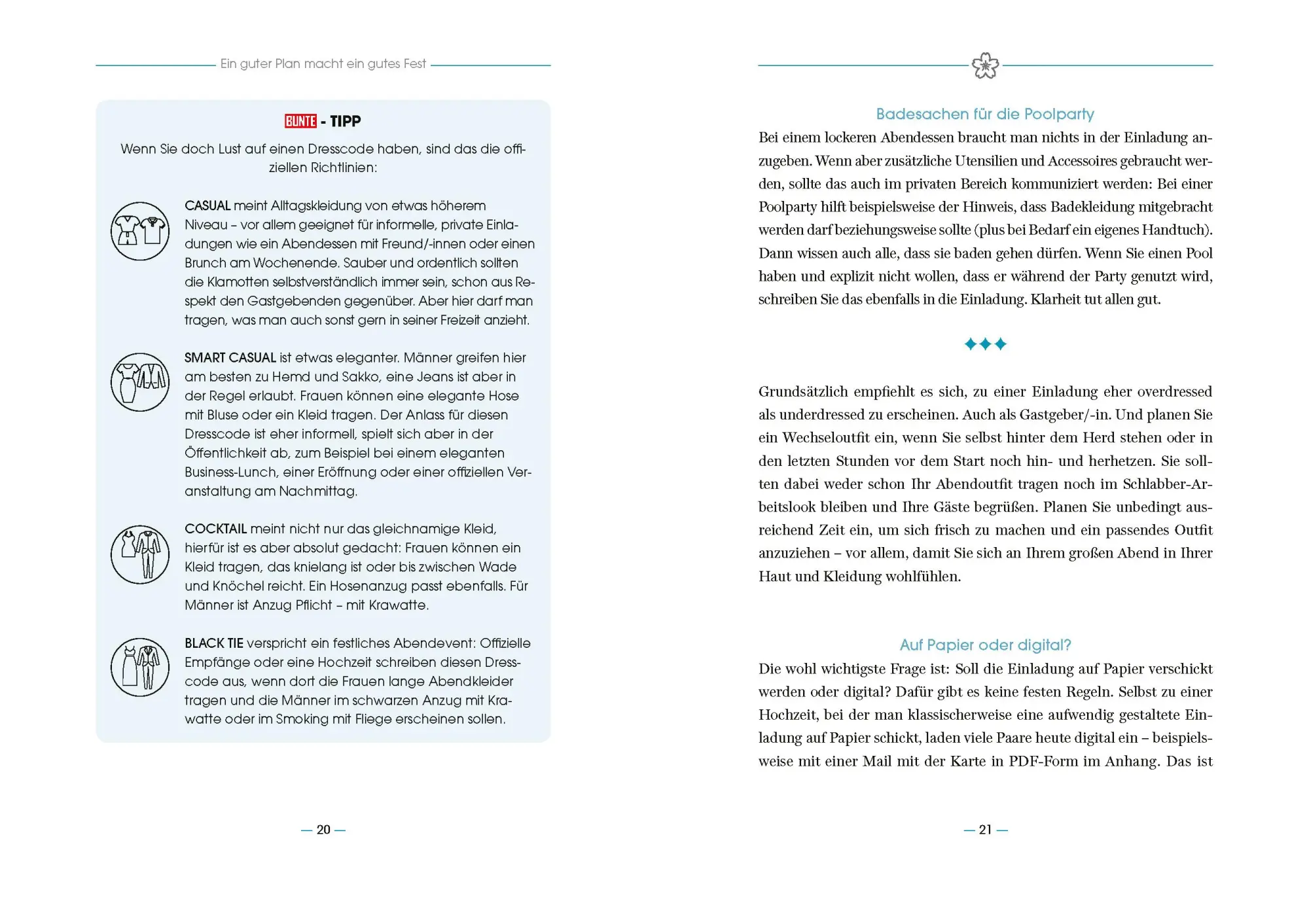 Bild: 9783982435121 | Das große BUNTE-Buch - Stilvoll feiern | Verlag (u. a.) | Taschenbuch