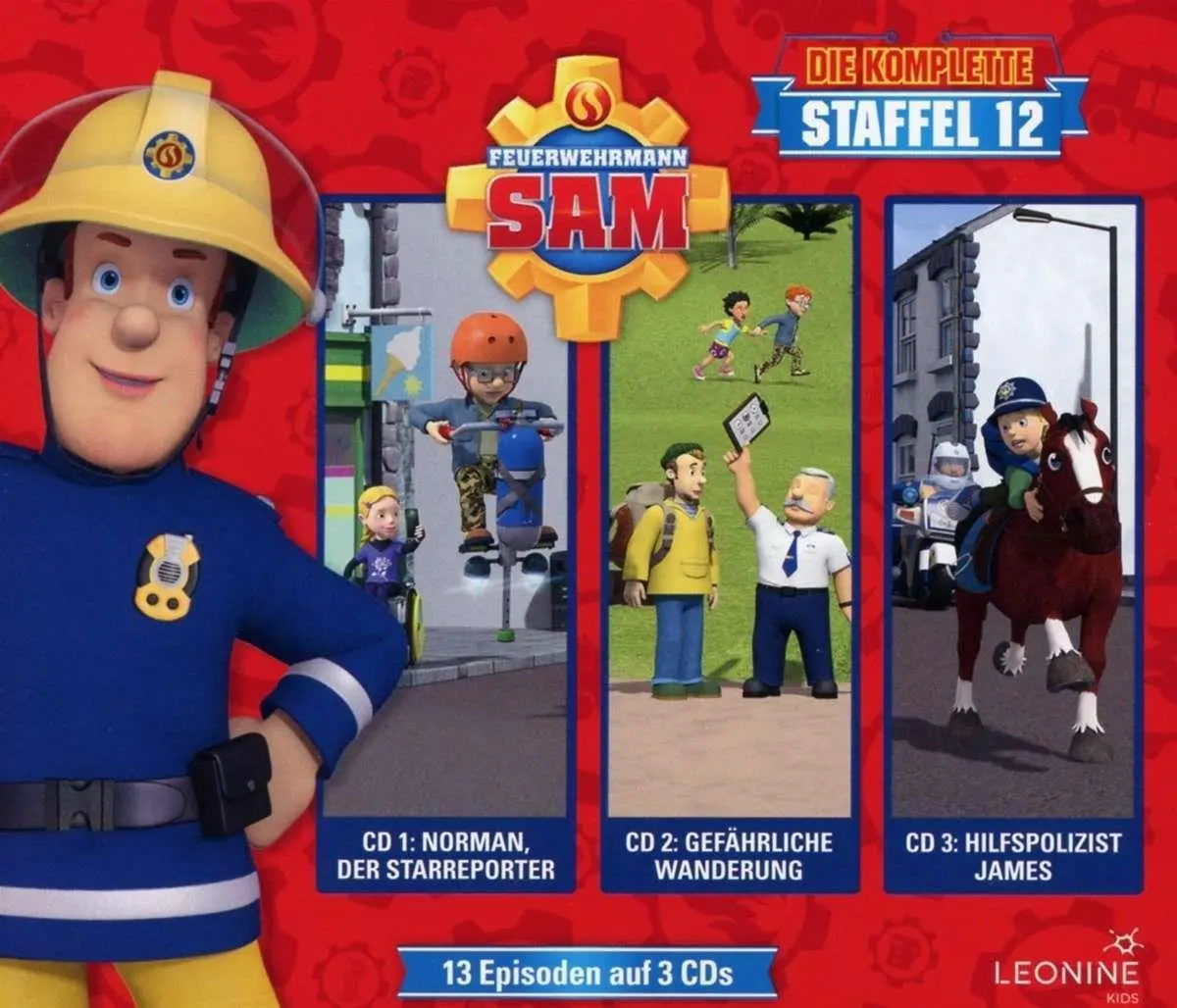 Cover: 4061229375221 | Feuerwehrmann Sam - Staffel 12 Hörspielbox | Various | Audio-CD | 2023