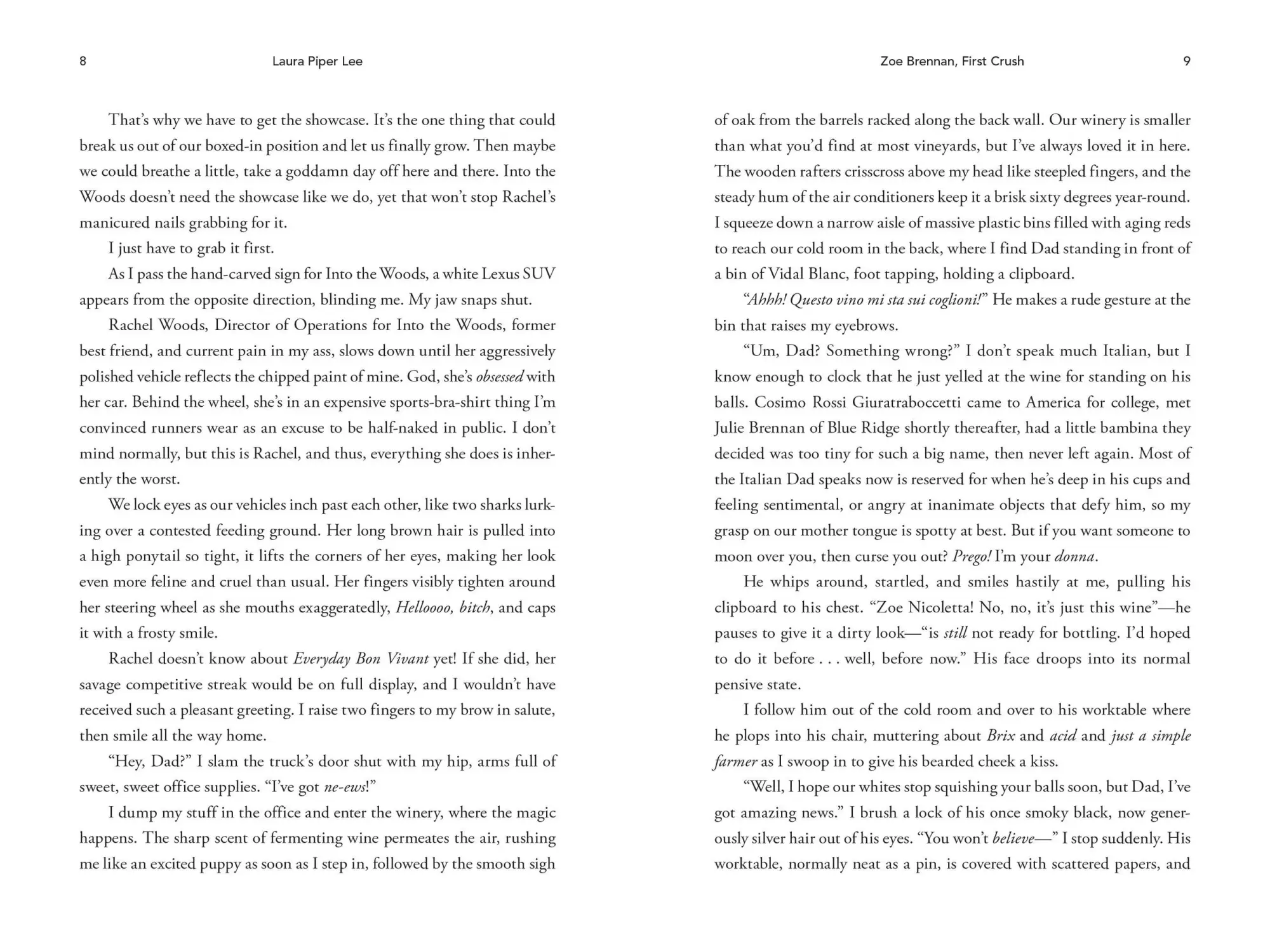 Bild: 9781454955221 | Zoe Brennan, First Crush | A Spicy Sapphic Rom-Com | Laura Piper Lee