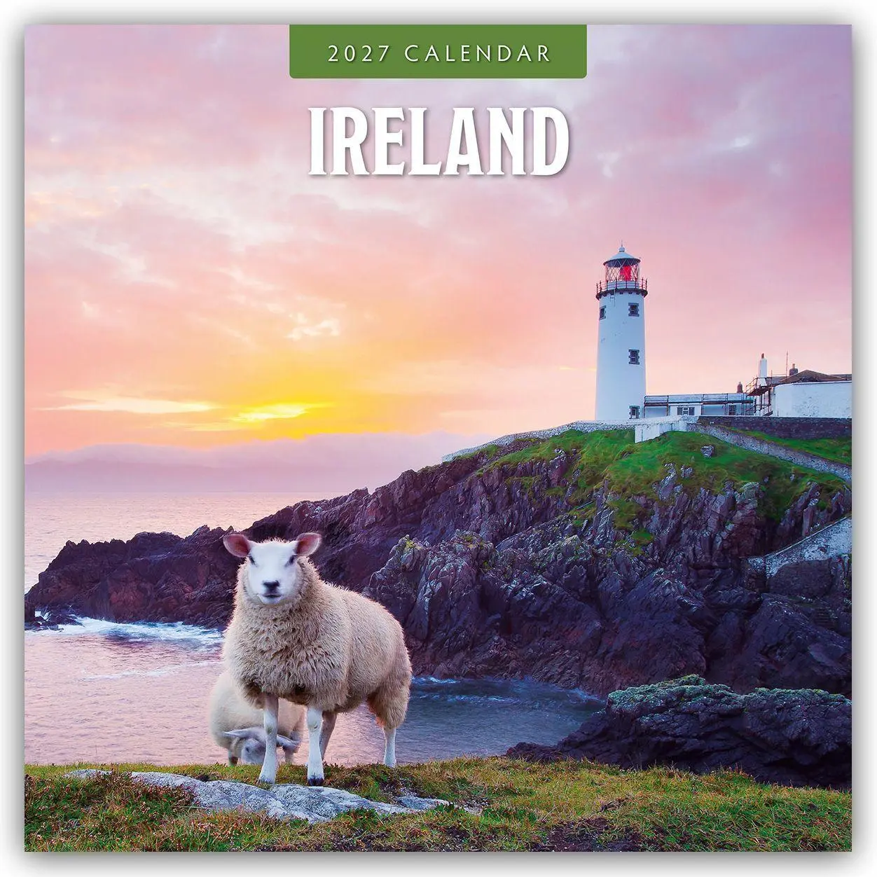 Cover: 9781837015221 | Ireland - Irland 2027 - 16-Monatskalender | Robin Red | Kalender