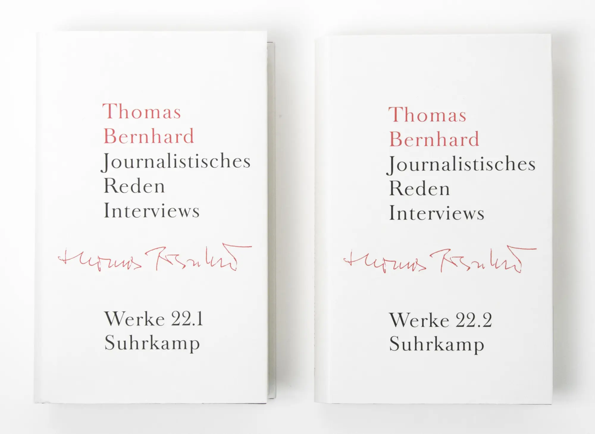 Cover: 9783518415221 | Werke 22. Journalistisches Reden Interviews | Thomas Bernhard | Buch