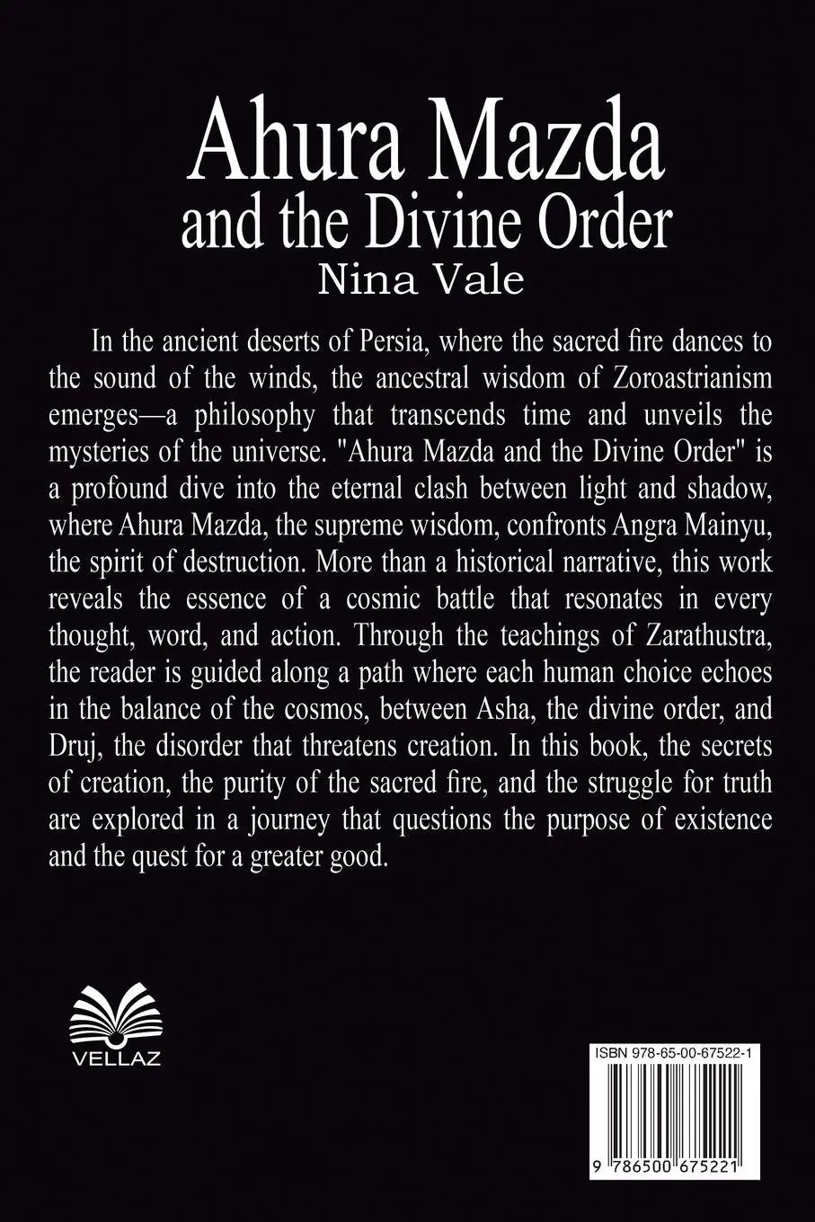 Rückseite: 9786500675221 | Ahura Mazda and the Divine Order | Nina Vale (u. a.) | Taschenbuch