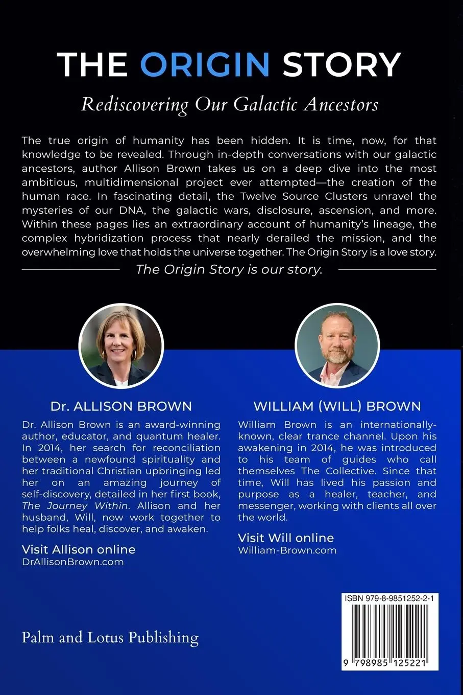 Rückseite: 9798985125221 | The Origin Story | Rediscovering Our Galactic Ancestors | Brown | Buch