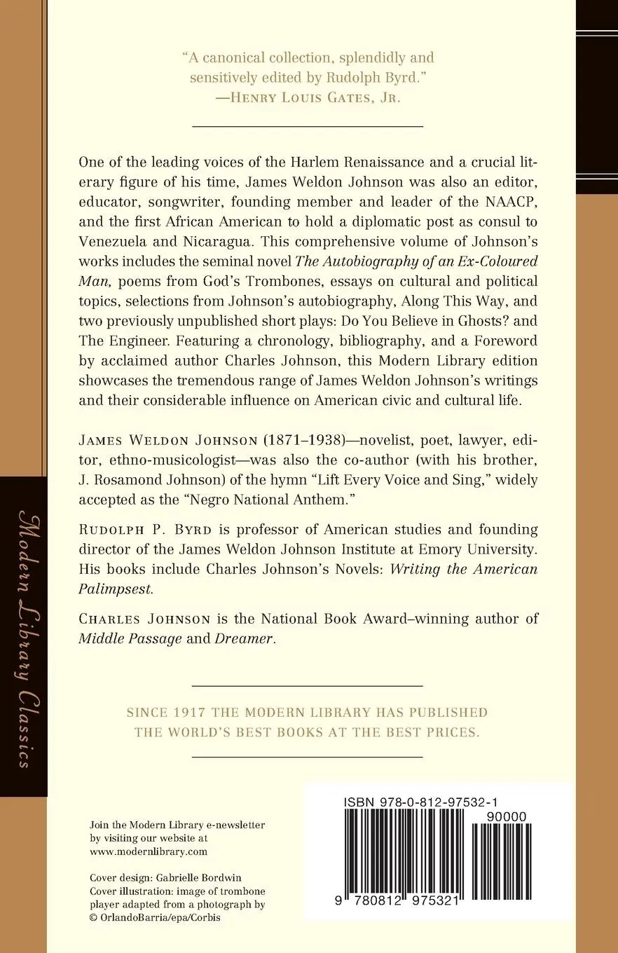 Rückseite: 9780812975321 | The Essential Writings of James Weldon Johnson | James Weldon Johnson
