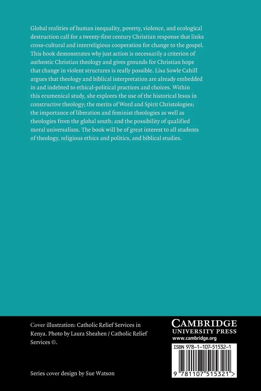Rückseite: 9781107515321 | Global Justice, Christology and Christian Ethics | Lisa Sowle Cahill