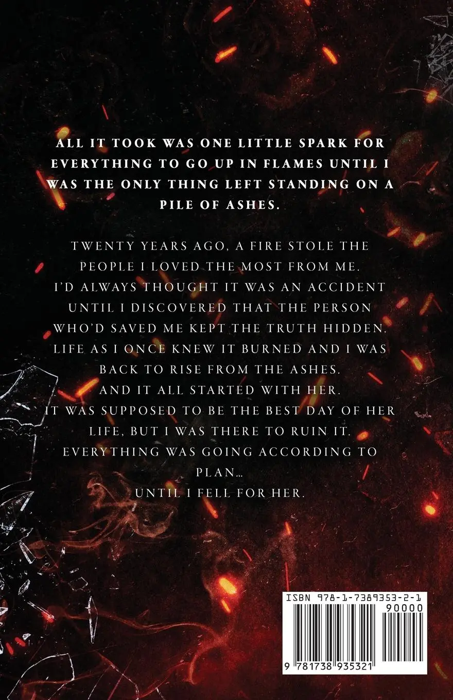 Rückseite: 9781738935321 | Ashes | Seraya | Taschenbuch | Englisch | 2024 | Amazon (KDP)