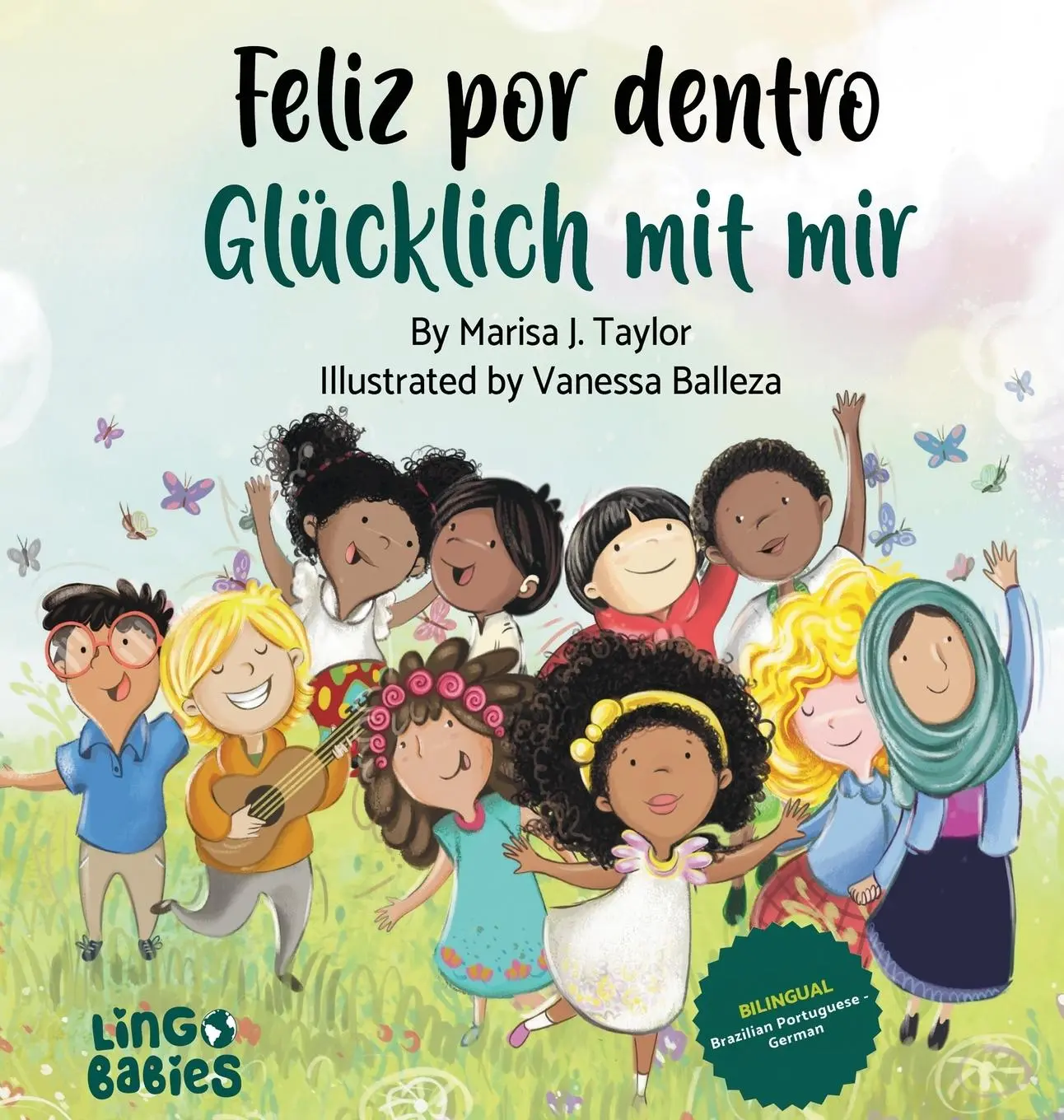 Cover: 9781914605321 | Feliz por dentro/ Glücklich mit mir (bilingual children's book...