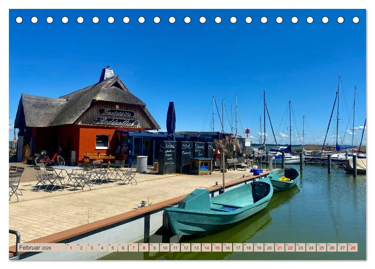 Bild: 9783457575321 | Fischland zwischen Ostsee und Bodden (Tischkalender 2026 DIN A5...