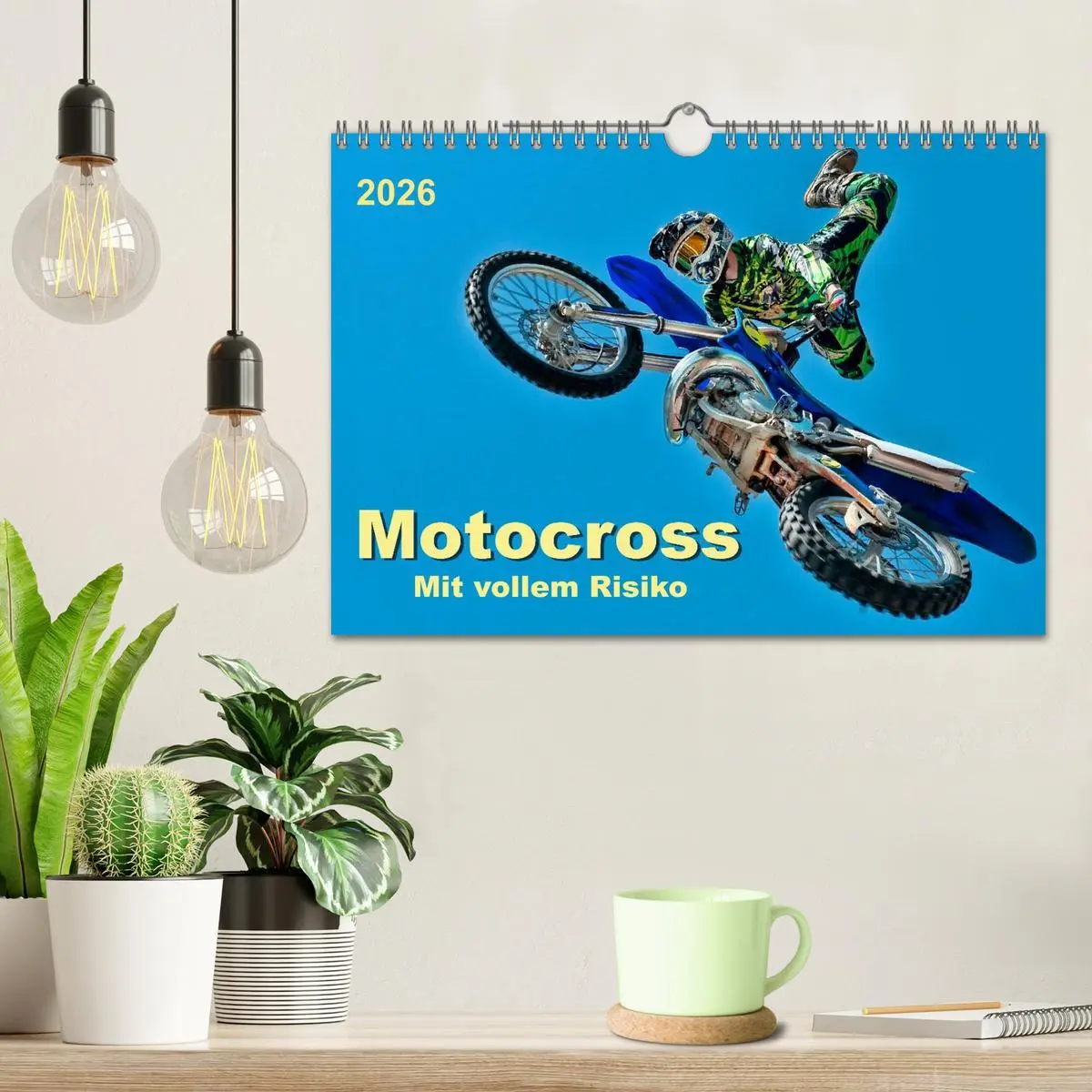 Bild: 9783516045321 | Motocross - mit vollem Risiko (Wandkalender 2026 DIN A4 quer),...