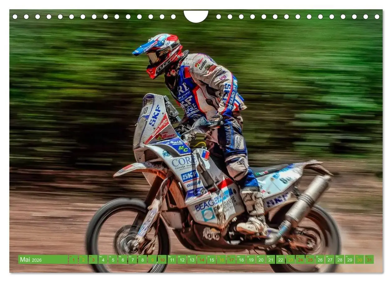 Bild: 9783516045321 | Motocross - mit vollem Risiko (Wandkalender 2026 DIN A4 quer),...