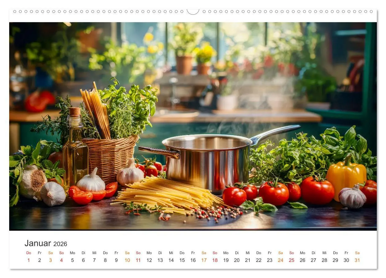 Bild: 9783457255421 | Küchenkalender - Momente voller Schönheit (hochwertiger Premium...