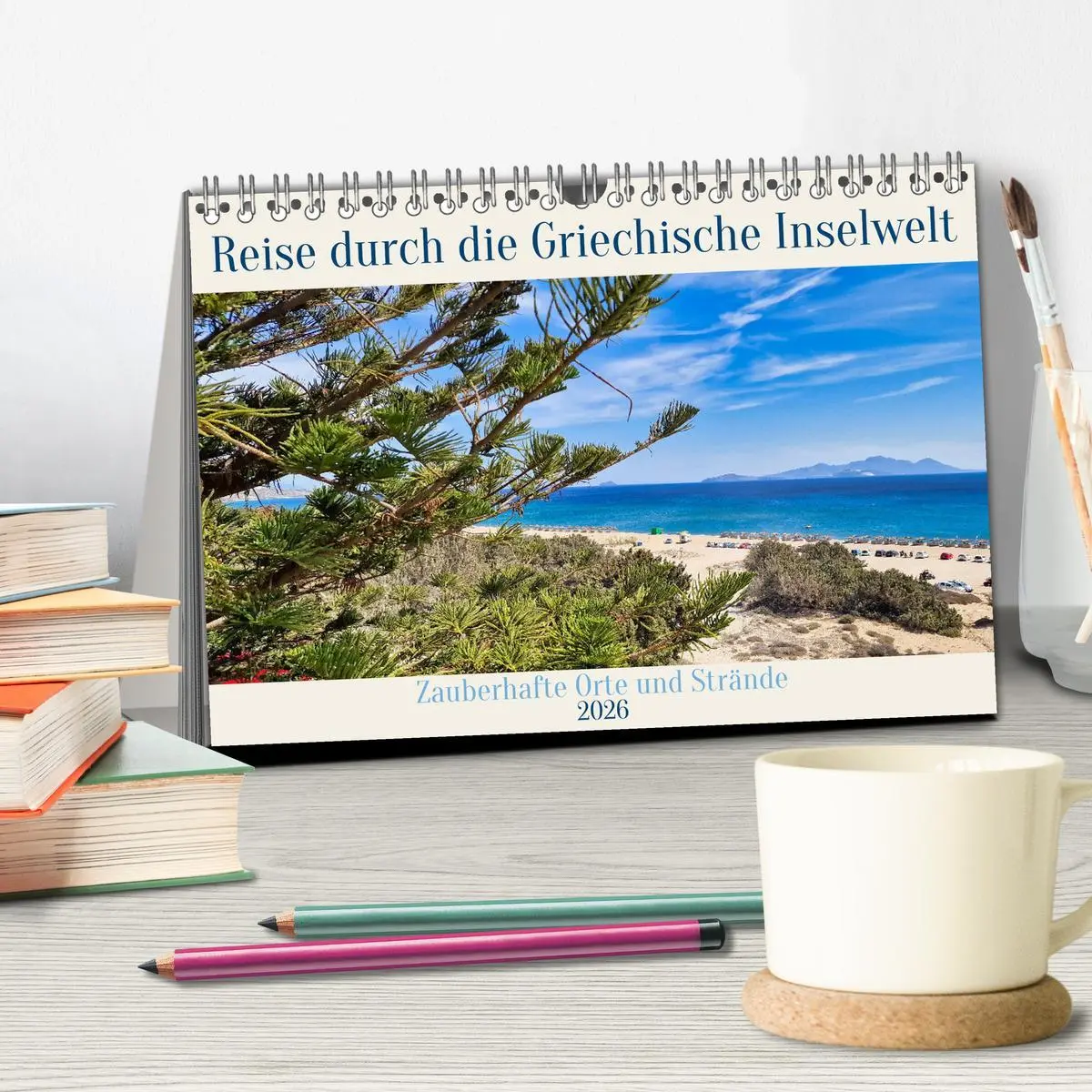 Bild: 9783457325421 | Reise durch die Griechische Inselwelt (Tischkalender 2026 DIN A5...