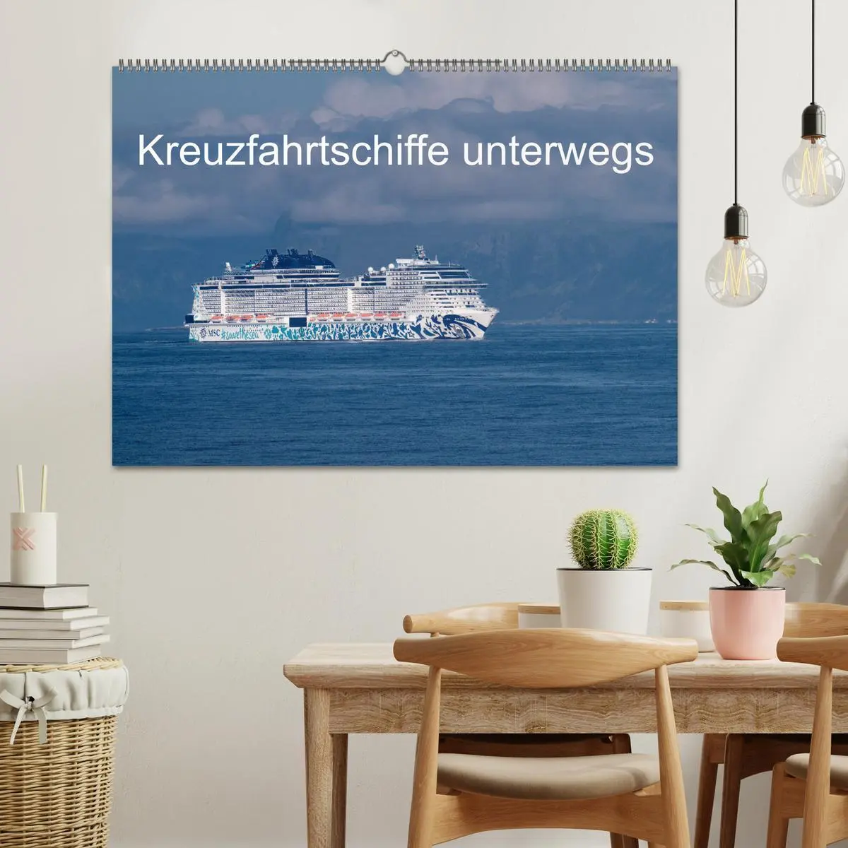 Bild: 9783457495421 | Kreuzfahrtschiffe unterwegs (Wandkalender 2026 DIN A2 quer),...