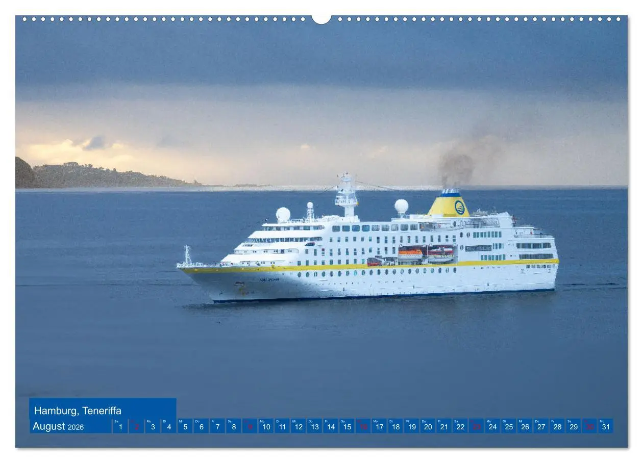 Bild: 9783457495421 | Kreuzfahrtschiffe unterwegs (Wandkalender 2026 DIN A2 quer),...