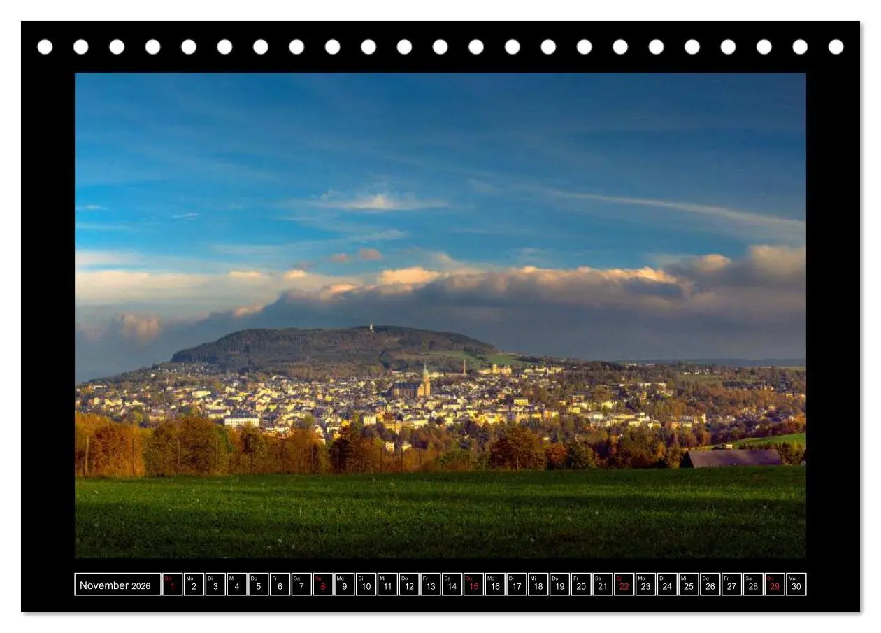 Bild: 9783516035421 | Annaberg im Erzgebirge (Tischkalender 2026 DIN A5 quer), CALVENDO...