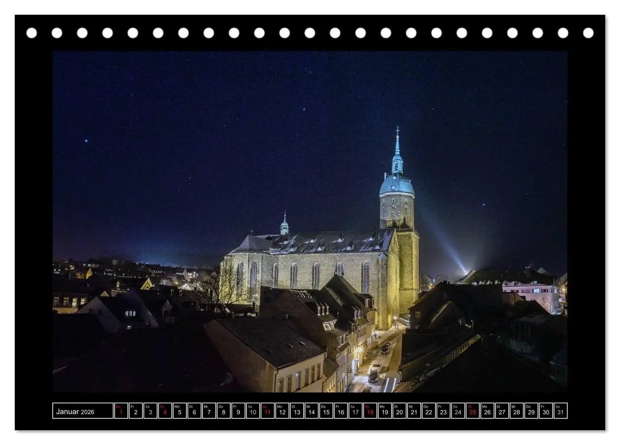 Bild: 9783516035421 | Annaberg im Erzgebirge (Tischkalender 2026 DIN A5 quer), CALVENDO...