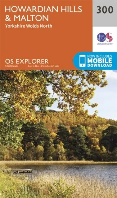 Cover: 9780319245521 | Howardian Hills and Malton | Ordnance Survey | (Land-)Karte | Englisch