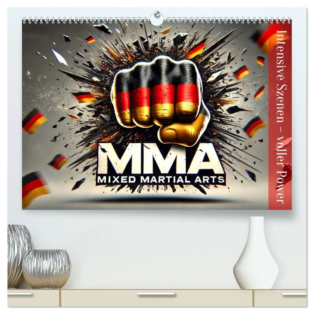Cover: 9783457315521 | MMA Germany - Mixed Martial Arts Power (hochwertiger Premium...