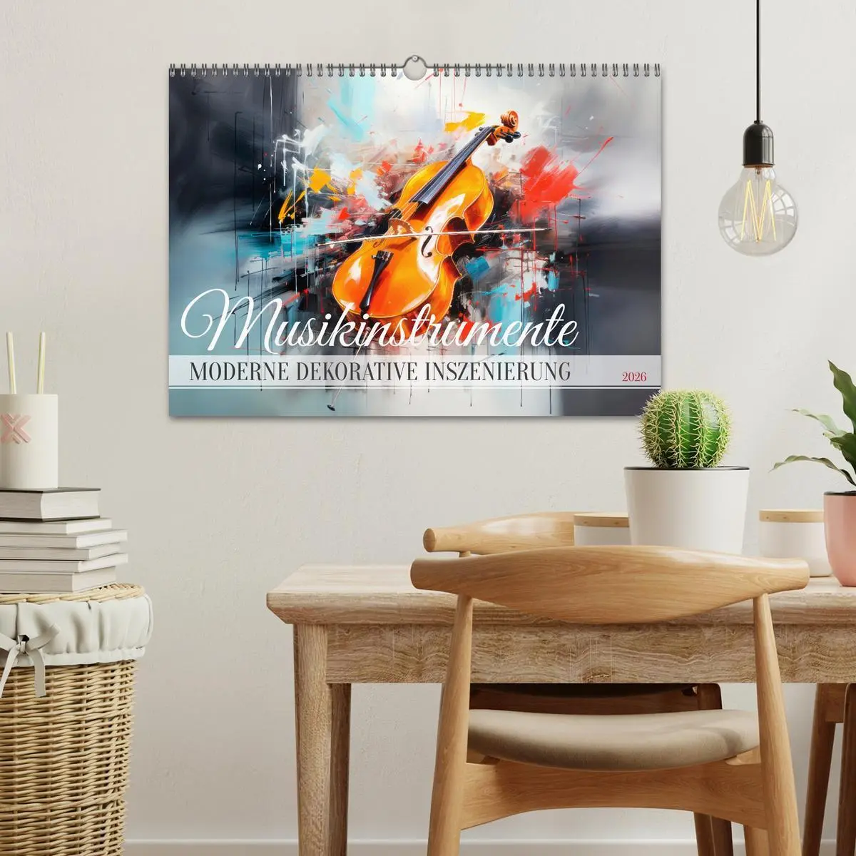 Bild: 9783457485521 | MUSIKINSTRUMENTE Moderne dekorative Inszenierung (Wandkalender 2026...