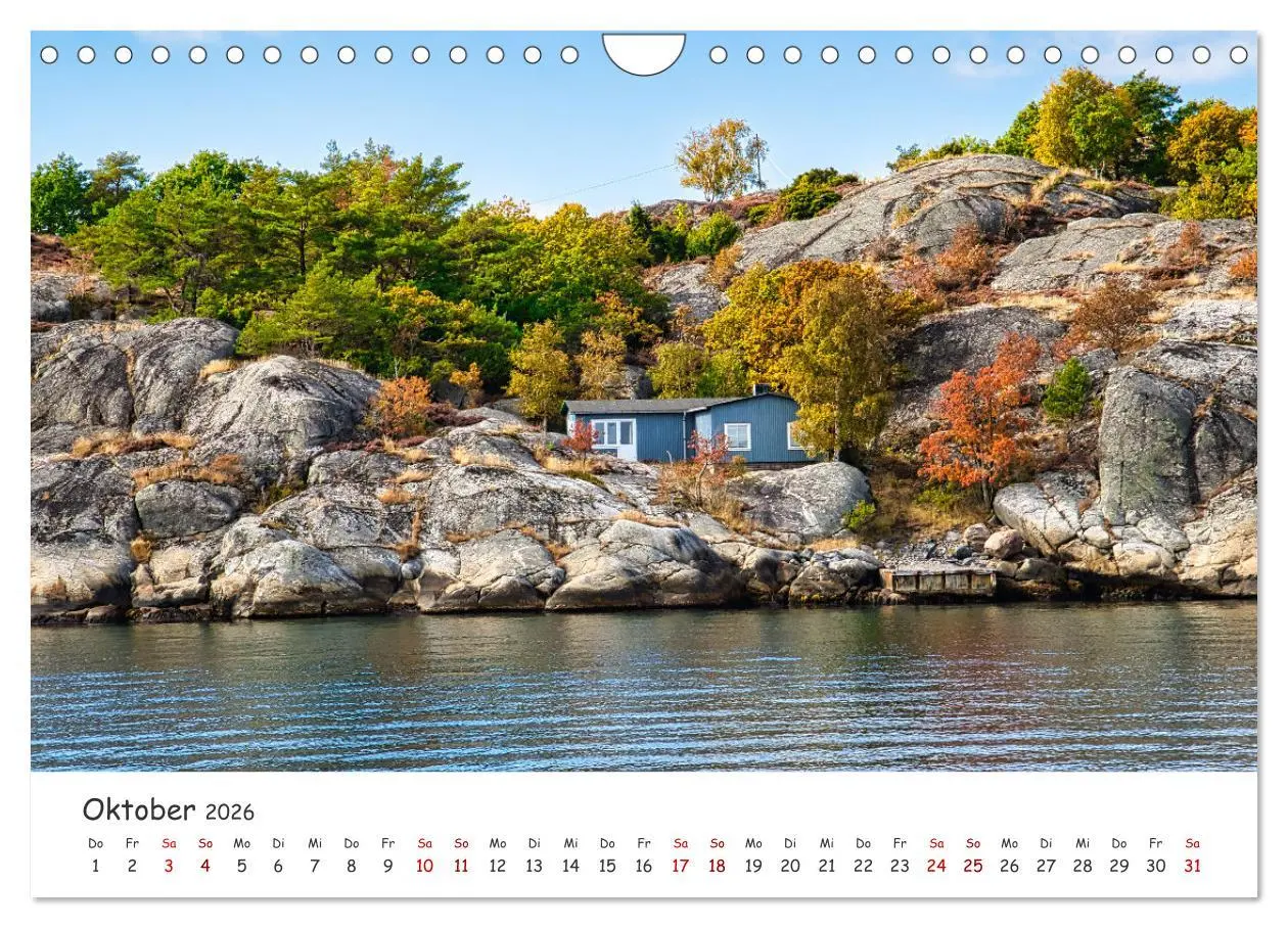 Bild: 9783457555521 | Göteborg und Schäreninseln (Wandkalender 2026 DIN A4 quer),...