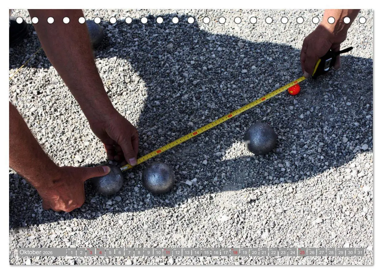 Bild: 9783457935521 | Boule. Konzentration - Sport - Entspannung (Tischkalender 2026 DIN...