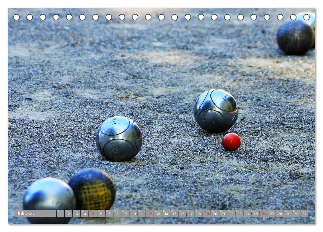 Bild: 9783457935521 | Boule. Konzentration - Sport - Entspannung (Tischkalender 2026 DIN...