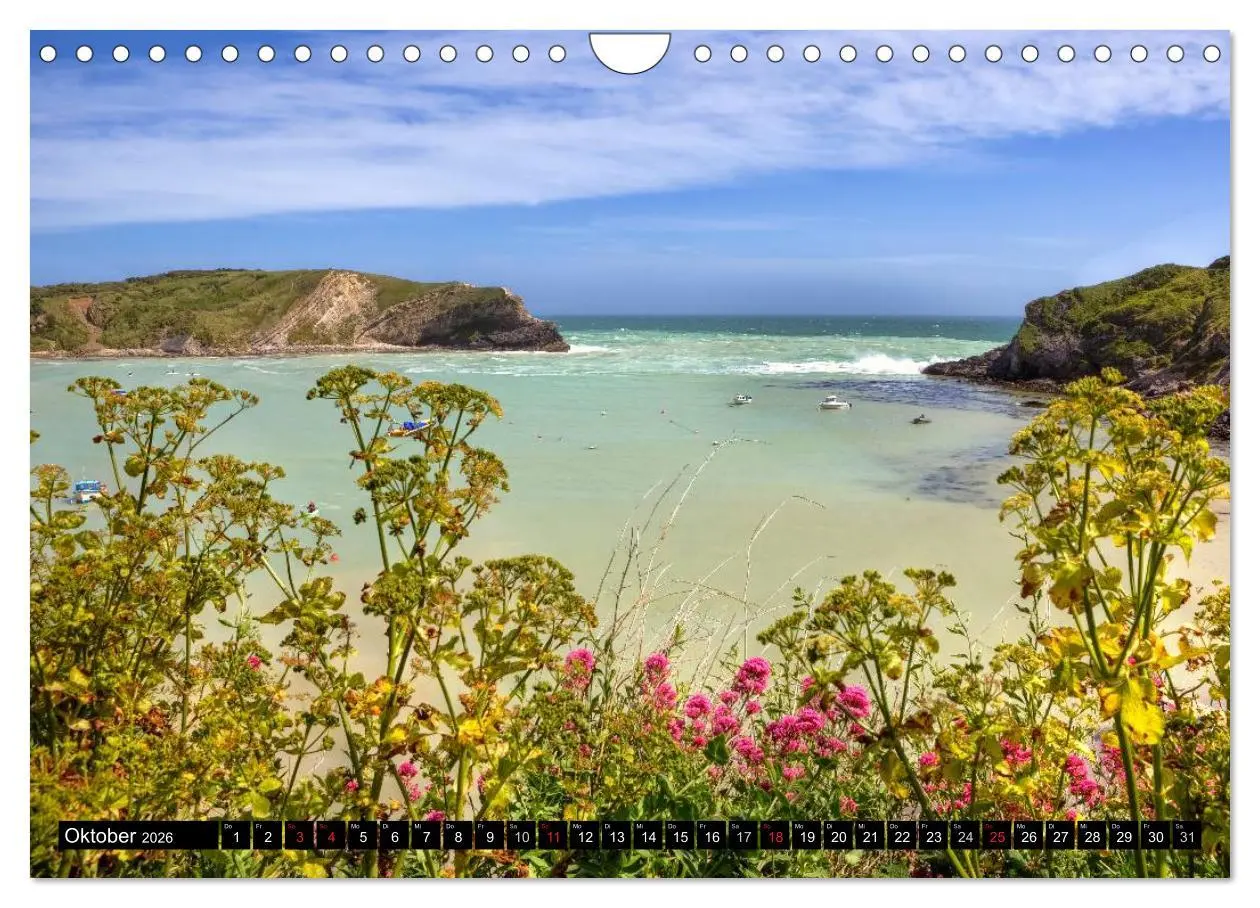 Bild: 9783516195521 | Südwestengland - Dorset &amp; Devon (Wandkalender 2026 DIN A4 quer),...