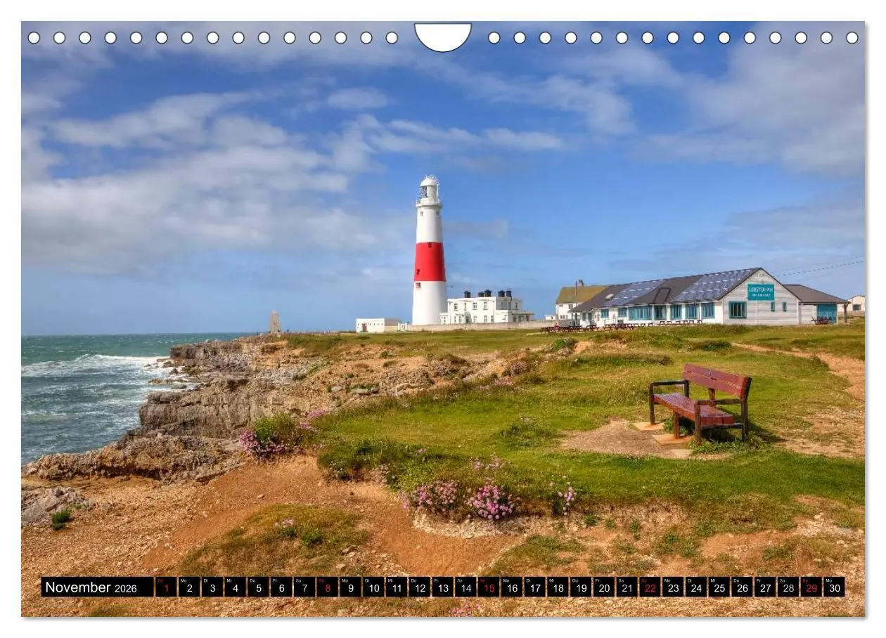 Bild: 9783516195521 | Südwestengland - Dorset &amp; Devon (Wandkalender 2026 DIN A4 quer),...