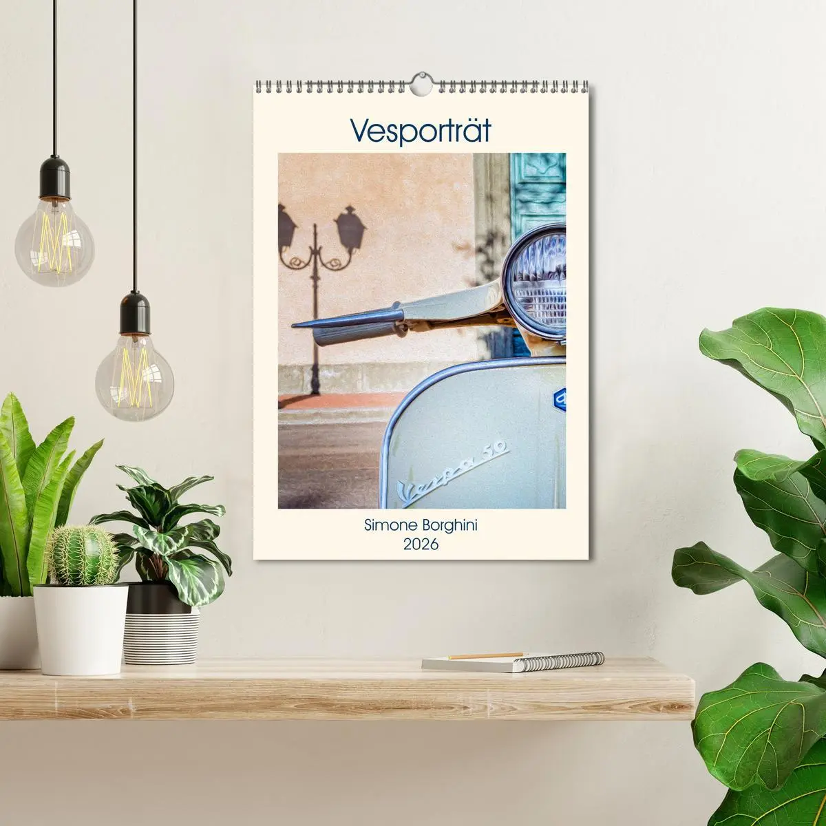 Bild: 9783516405521 | Vesporträt (Wandkalender 2026 DIN A3 hoch), CALVENDO Monatskalender
