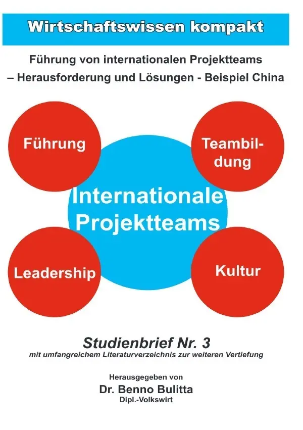 Cover: 9783565085521 | Führung von internationalen Projektteams - Herausforderung und...