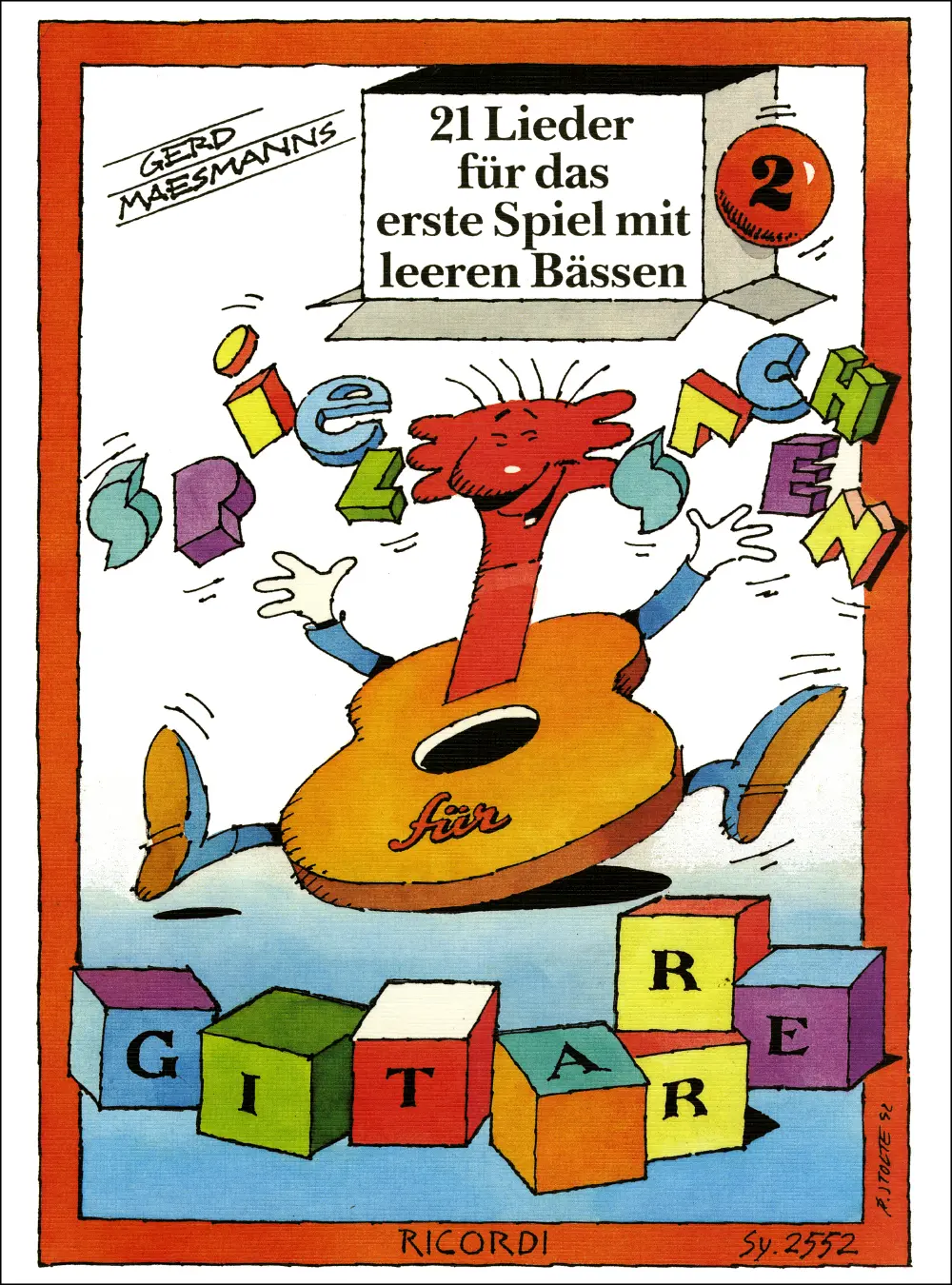 Cover: 9790204225521 | 21 Lieder für das erste Spiel mit leeren Bässen | Gerd Maesmans
