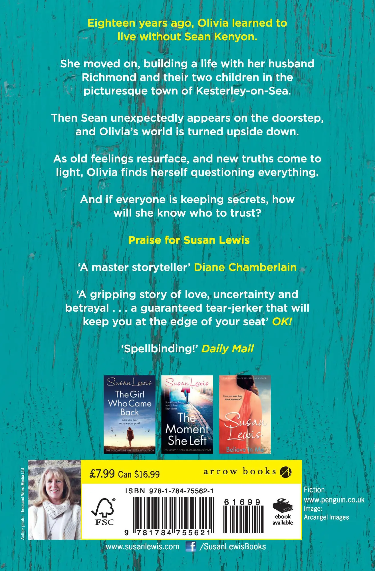 Rückseite: 9781784755621 | The Secret Keeper | Susan Lewis | Taschenbuch | Englisch | 2019