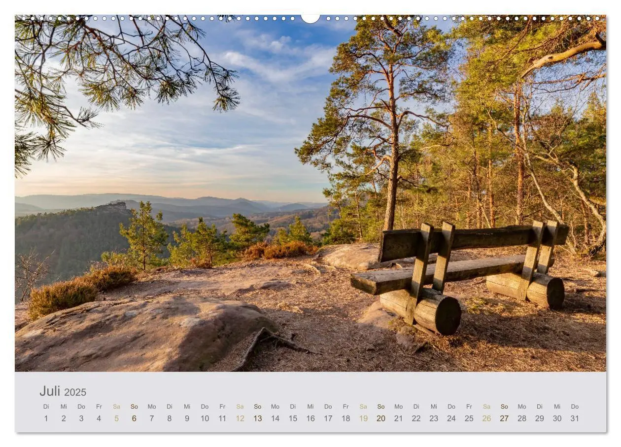 Bild: 9783435215621 | Augenblicke im Pfälzerwald (Wandkalender 2025 DIN A2 quer),...