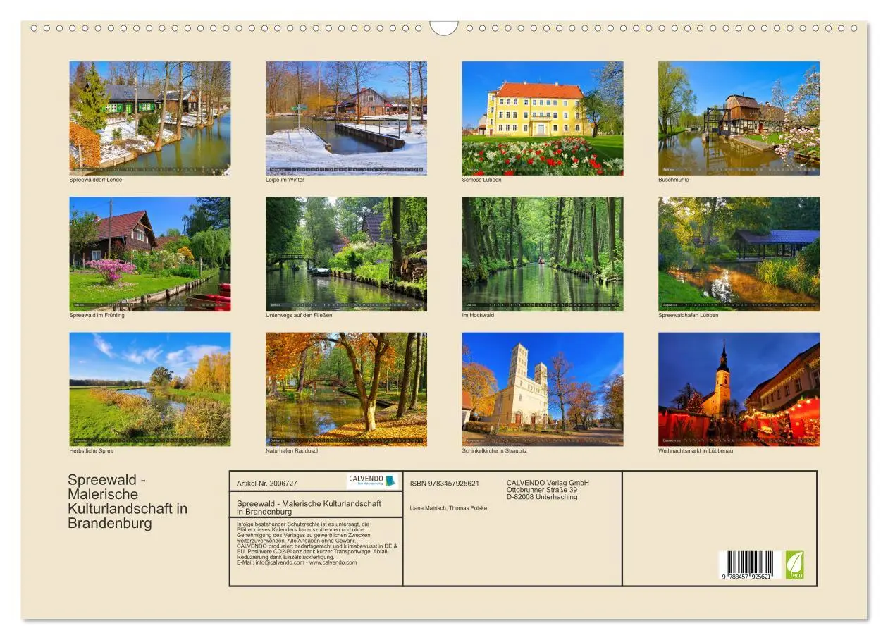 Bild: 9783457925621 | Spreewald - Malerische Kulturlandschaft in Brandenburg...