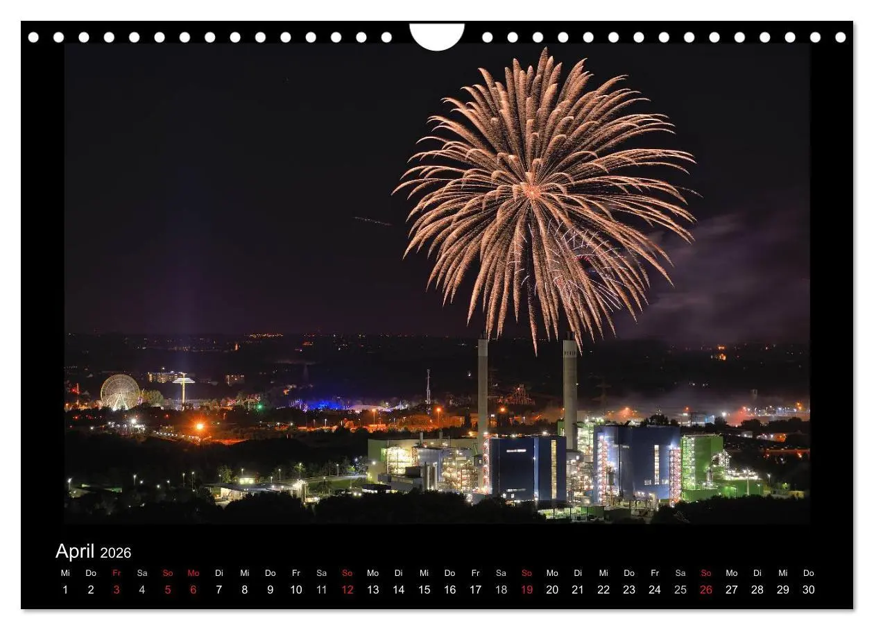 Bild: 9783516185621 | Feuerwerks - Impressionen (Wandkalender 2026 DIN A4 quer), CALVENDO...