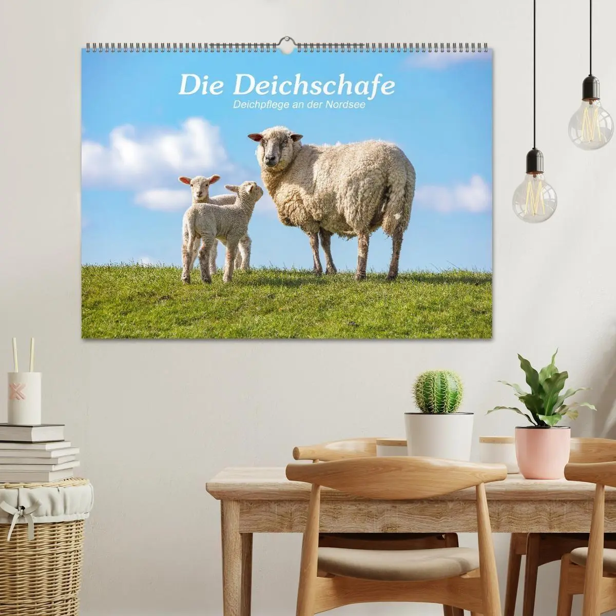 Bild: 9783569415621 | Die Deichschafe. Deichpflege an der Nordsee (Wandkalender 2027 DIN...