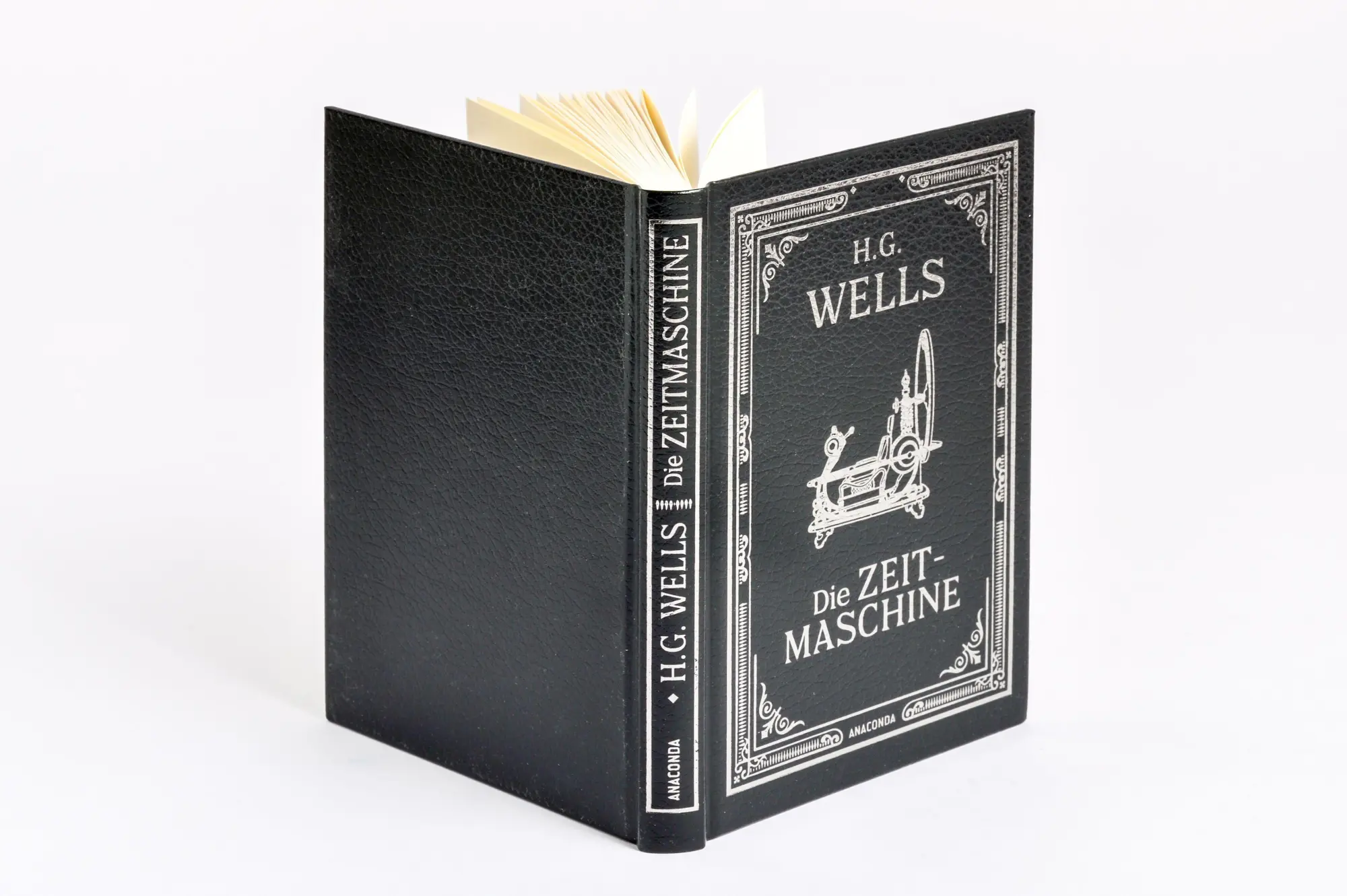 Bild: 9783730615621 | Die Zeitmaschine. Roman | H. G. Wells | Buch | Cabra-Leder-Reihe
