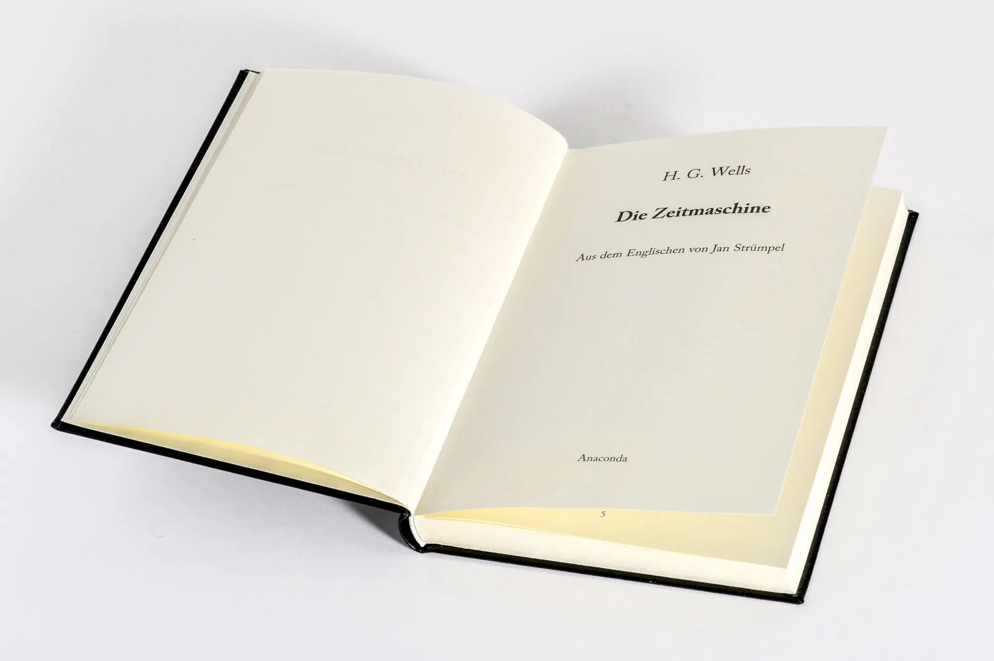 Bild: 9783730615621 | Die Zeitmaschine. Roman | H. G. Wells | Buch | Cabra-Leder-Reihe