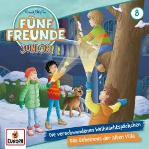 Cover: 198028185721 | Fünf Freunde Junior 08: Die verschwundenen Weihnachtspäckchen / Das...