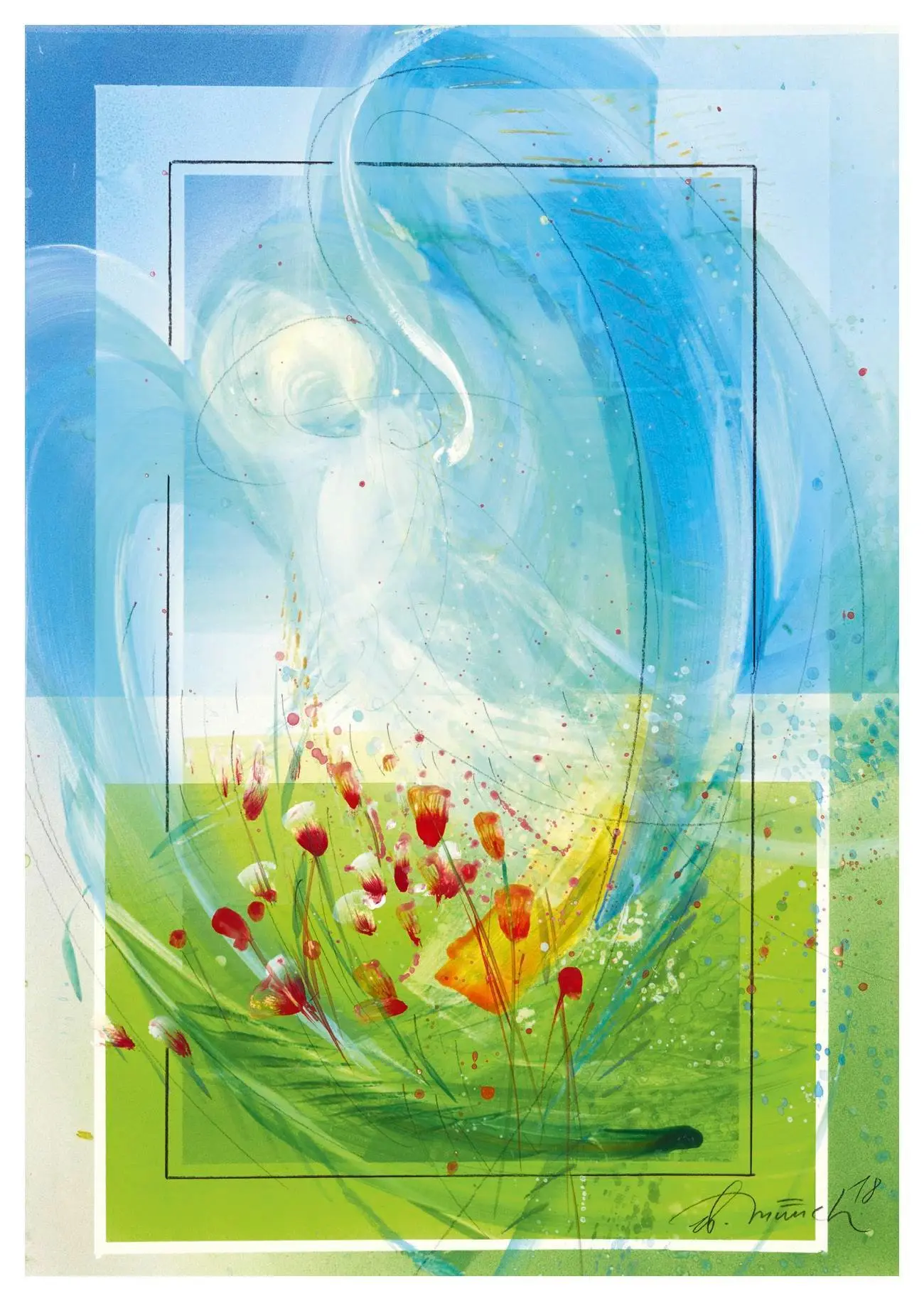Bild: 4251693905721 | Ich schenke dir einen Engel - Postkartenbuch | Eberhard Münch | Buch