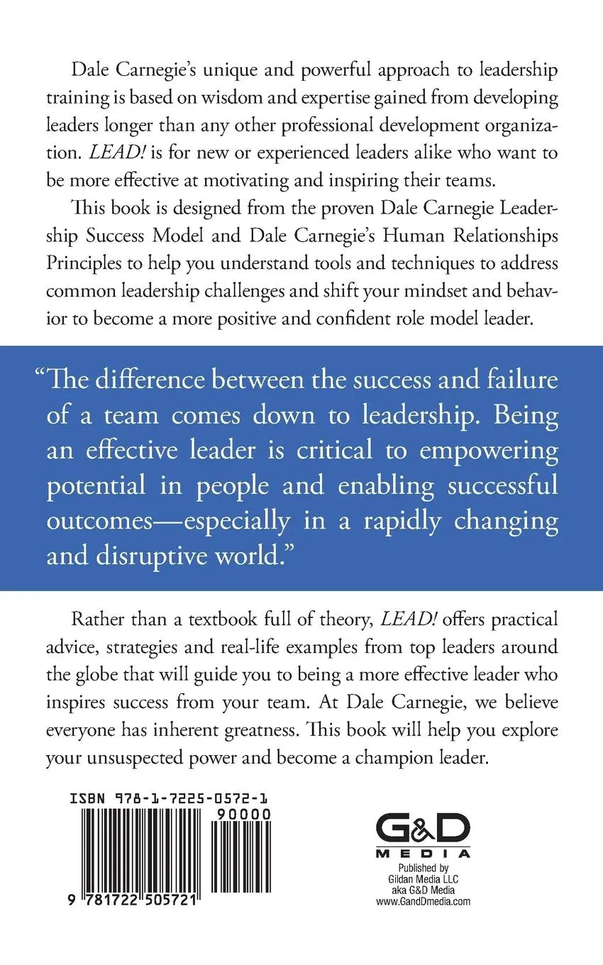 Rückseite: 9781722505721 | Lead! | How to Build a High-Performing Team | Associates | Taschenbuch